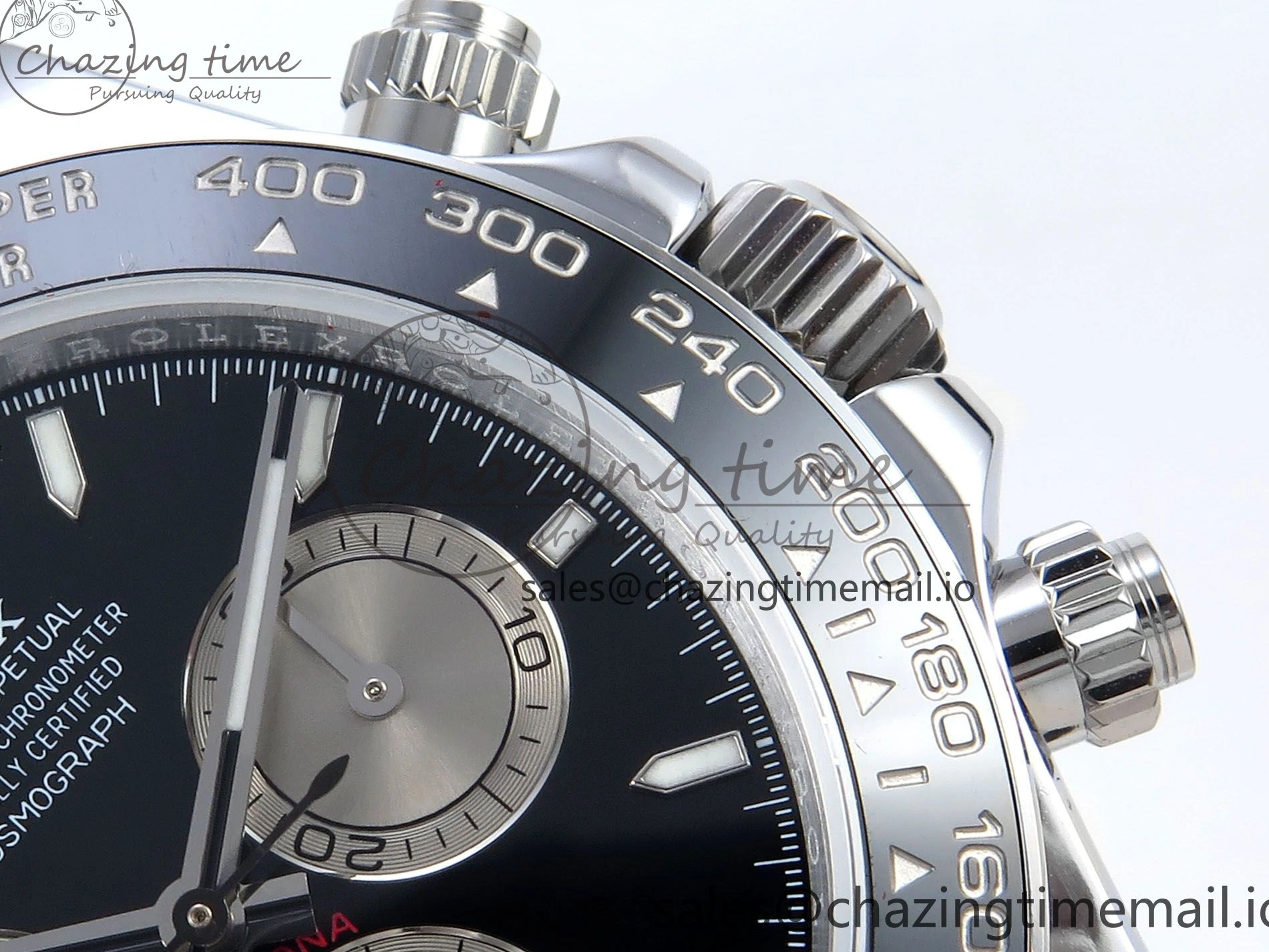 MiroTime 0411 Daytona 126519 QF 1:1 Best Edition Black Gray Dial on Oysterflex Strap QF4131 V Vibrant 340